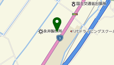 株式会社永井製作所八代工場の地図画像