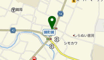 上塚履物店の地図画像