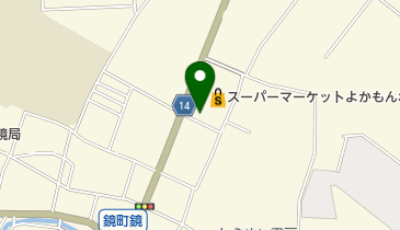 有限会社古島商店の地図画像
