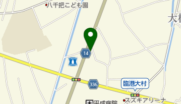 美容室きららの地図画像