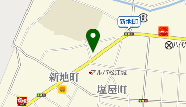 ボンジュール美容室の地図画像