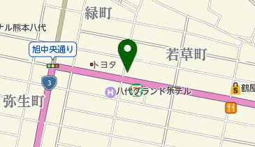 大同生命保険株式会社八代営業所の地図画像