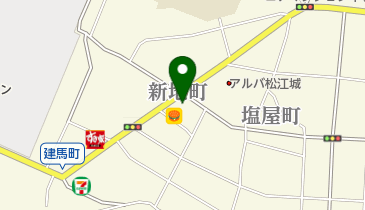 岩下時計宝飾店の地図画像