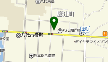 ヤツシロ薬品の地図画像