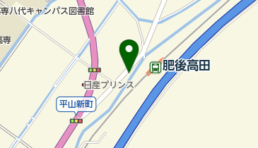 上村理容店の地図画像