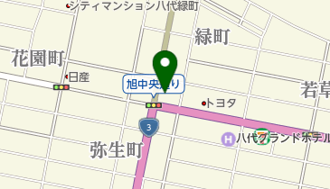 こうのいけ八代店の地図画像