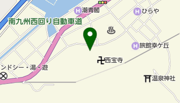 しのはらホテル浜膳の地図画像