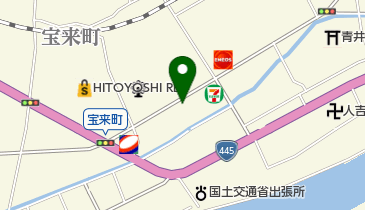 こめやプロパンの地図画像