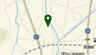 人吉市 東西コミュニティセンターの地図画像