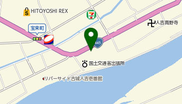 小代酒店の地図画像