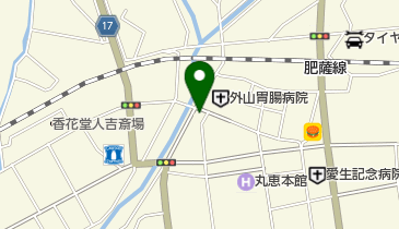 山田酒米店の地図画像