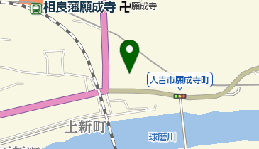 観音寺の地図画像