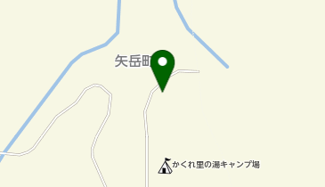 かくれ里の湯ラフティングワールドの地図画像