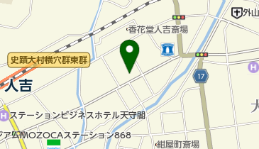 甲斐鍼灸院の地図画像