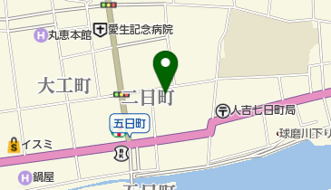 福田刃物店の地図画像