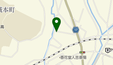 うらの美容室の地図画像