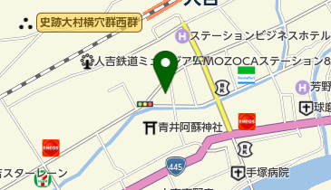 富国生命相互会社人吉営業所の地図画像