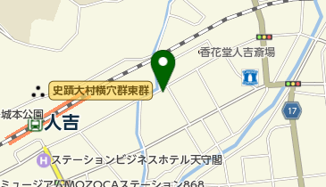 横山マージャンクラブの地図画像