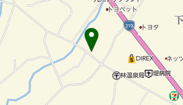 田中カットハウスの地図画像