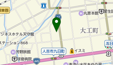 上村うなぎ屋の地図画像