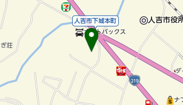 球磨公共職業安定所の地図画像