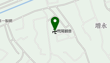 荒尾観音の地図画像