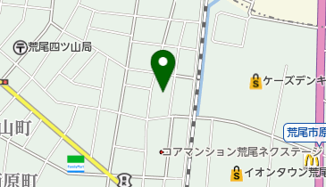西原神社の地図画像