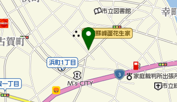 工芸博多屋の地図画像