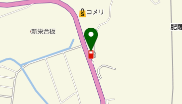 木野興産水俣給油所の地図画像