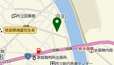 梅北ガラスサッシ店の地図画像