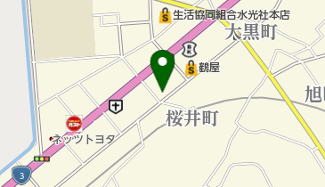 有限会社前川家具店の地図画像