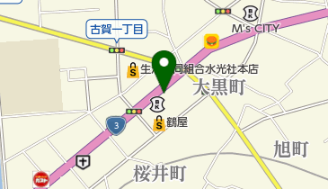 有村電機商会の地図画像