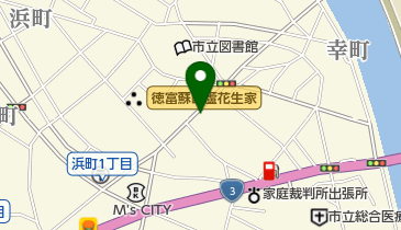 スタジオシンダテ美容院の地図画像