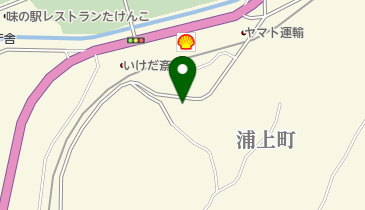 天理教高水分教会の地図画像