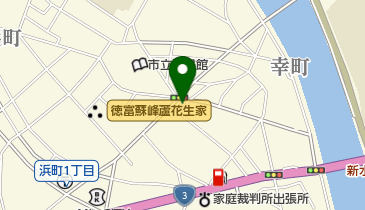 宮崎青果浜町店の地図画像