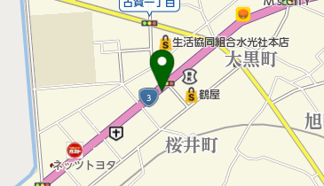 モナミの地図画像