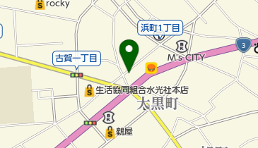 フラワー美容室の地図画像