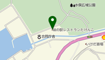 みなまた観光物産館まつぼっくりの地図画像