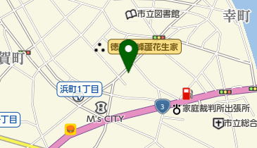ハクヤ薬品の地図画像