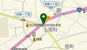 モンブランフジヤの地図画像