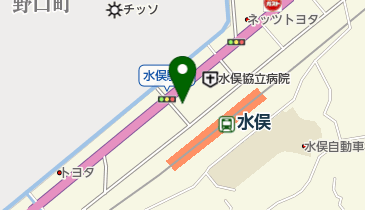 理容水俣の地図画像