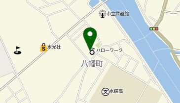 水俣公共職業安定所の地図画像