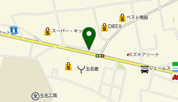 カギの110番玉名の地図画像