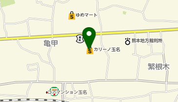 光多制服株式会社玉名店の地図画像