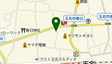 有明石油株式会社の地図画像