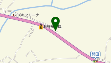 トップ(TOP)寝装の地図画像
