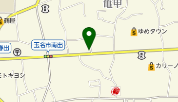 ピザ・カリフォルニア玉名店の地図画像