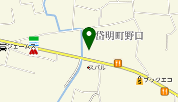 ファミリーレストラン大門の地図画像