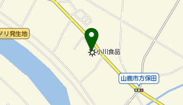 小川食品株式会社九州工場の地図画像