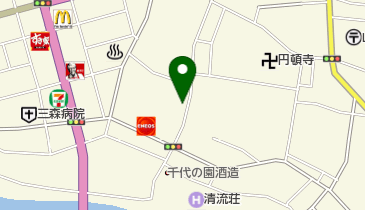 かきやま果実店の地図画像